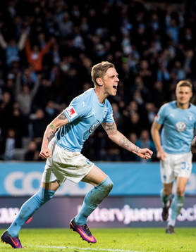 Malmö FFs Sören Rieks jublar