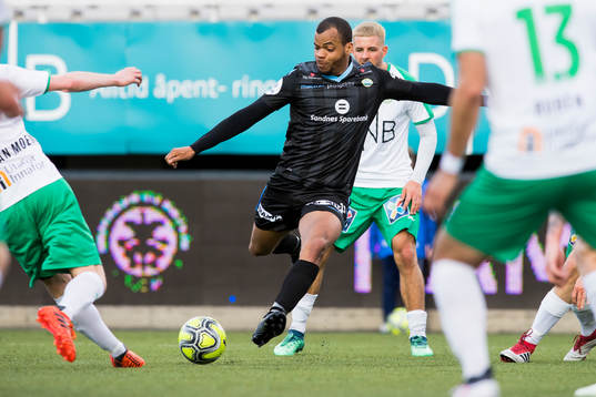 Erixon Danso of Sandnes Ulf