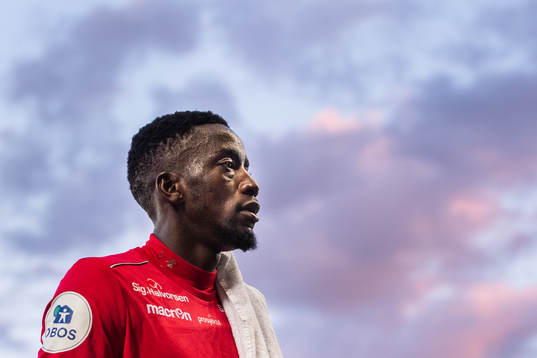 Goal keeper Arnold Origi of Sandnes Ulf