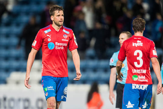 Helsingborgs Mikael Dahlberg deppar