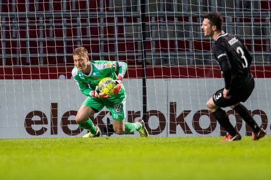 Helsingborgs målvakt Pär Hansson