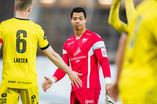 Goalkeeper Benjamin Boujar of Start