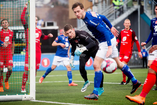 Goalkeeper Even Barli of Ranheim