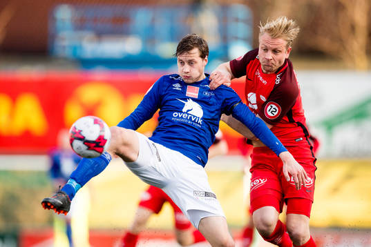 Daniel Kvande of Ranheim and Henrik Kjelsrud Johansen of