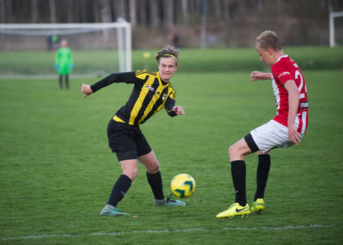 i matchen i DM för pojkar födda 2002 mellan IFK