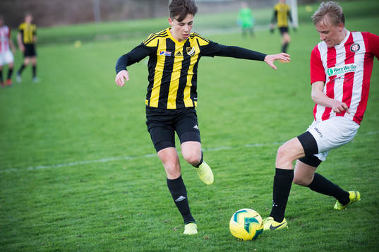 i matchen i DM för pojkar födda 2002 mellan IFK