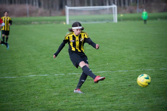 i matchen i DM för pojkar födda 2002 mellan IFK