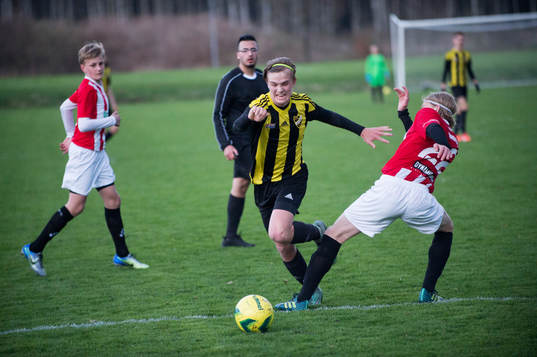 i matchen i DM för pojkar födda 2002 mellan IFK
