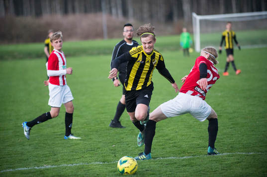i matchen i DM för pojkar födda 2002 mellan IFK