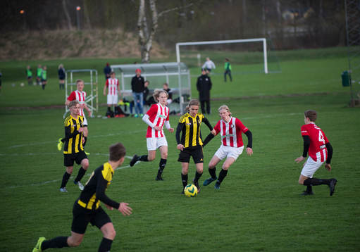 i matchen i DM för pojkar födda 2002 mellan IFK