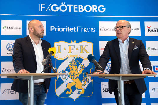 IFK Göteborgs nya klubbdirektör Max Markusson och