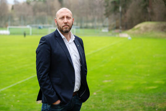 Klubbdirektör Max Markusson