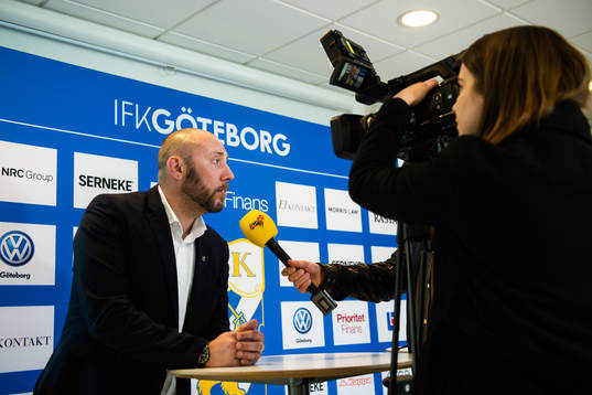 Klubbdirektör Max Markusson
