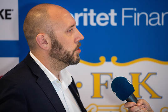 Klubbdirektör Max Markusson
