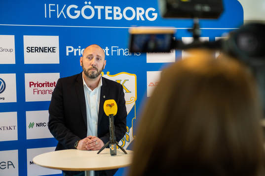 Klubbdirektör Max Markusson