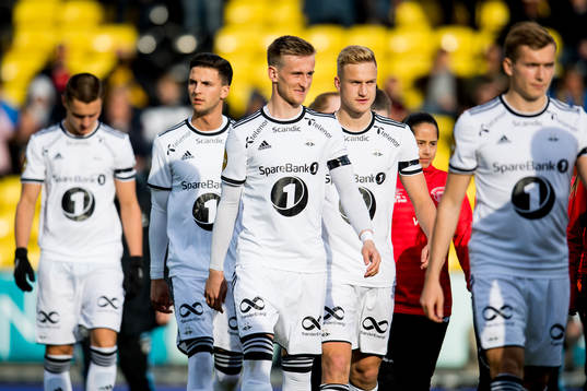 Erlend Dahl Reitan and Erik Botheim of Rosenborg