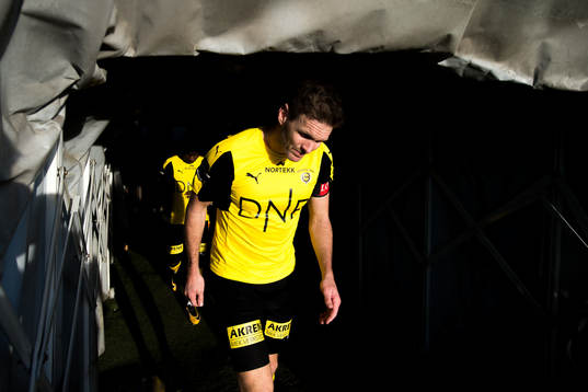 Frode Kippe of Lillestrøm at half-time