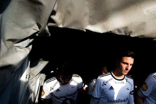 Rafik Zekhnini of Rosenborg at half-time