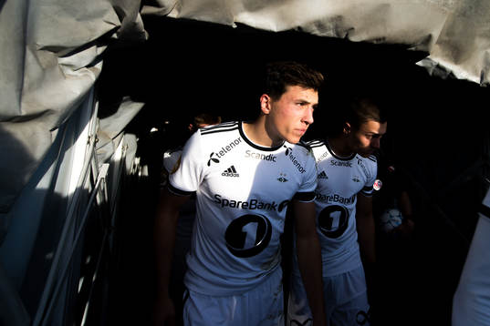 Malte Amundsen of Rosenborg at half-time