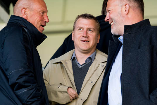 Nils Johan Semb and Leif Gunnar Smerud, U21 head coach of