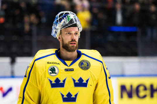 Sveriges målvakt Anders Nilsson