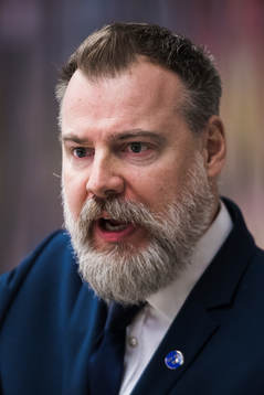 Sveriges förbundskapten Rikard Grönborg