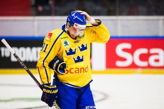 Sveriges Magnus Pääjärvi deppar