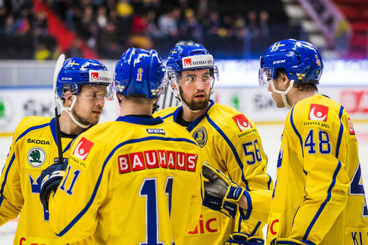 Sveriges Erik Gustafsson , Carl Klingberg och Mikael