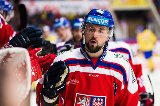 Tjeckiens  Robin Hanzl jublar