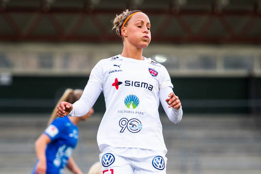 Rosengårds Sanne Troelsgaard Nielsen deppar