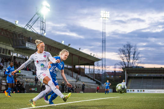 Rosengårds Sanne Troelsgaard Nielsen och Eskilstunas Cajsa