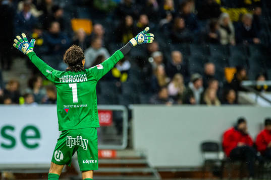 IK Sirius målvakt Karim Fegrouch