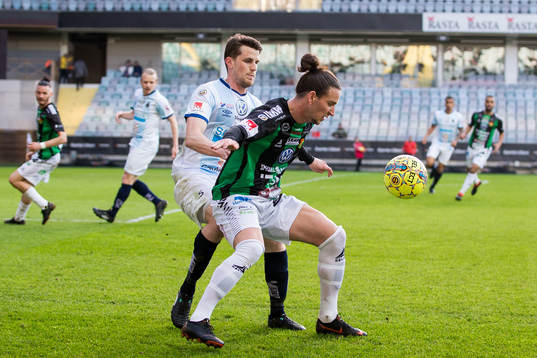 Gefles Jesper Björkman och GAIS Edin Hamidovic