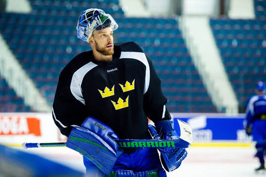 Sveriges målvakt Anders Nilsson