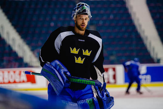 Sveriges målvakt Anders Nilsson
