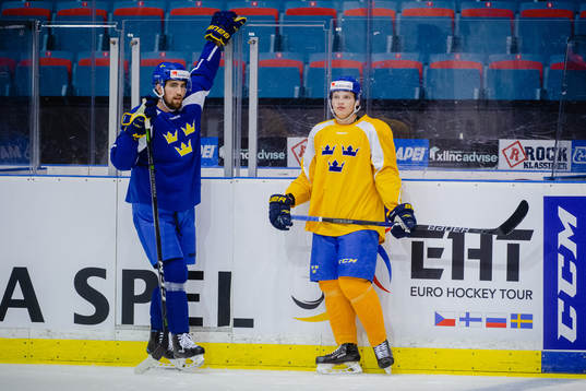 Erik Gustafsson och  Lawrence Pilut