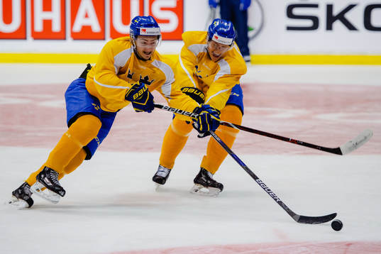 Erik Brännström och Lawrence Pilut