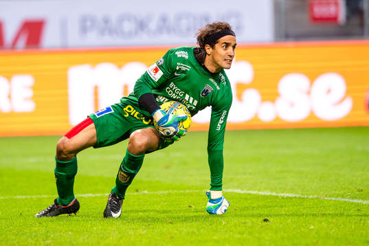 Sirius målvakt Karim Fegrouch