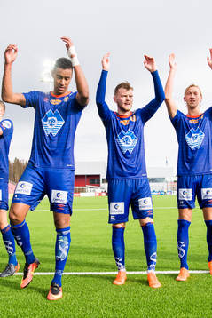 Sonni Nattestad, Adam Örn Arnarson and Jørgen Hatlehol of