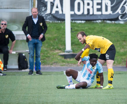 i matchen i division 2 mellan Räppe och IFK Hässleholm i