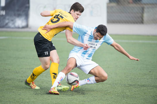 IFK Hässleholms Tommy Filipovic i matchen i division 2