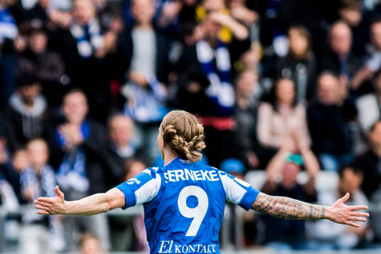 IFK Göteborgs Elias Mar Omarsson jublar