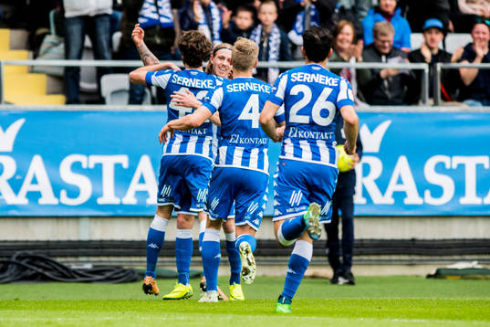 IFK Göteborgs Elias Mar Omarsson jublar