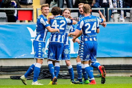 IFK Göteborgs Elias Mar Omarsson jublar