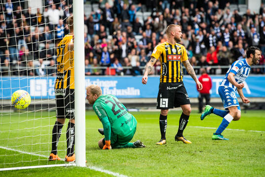 Häckens Peter Abrahamsson och Alexander Faltsetas deppar