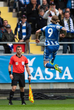 IFK Göteborgs Elias Mar Omarsson jublar