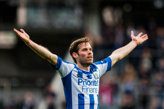 IFK Göteborgs Emil Salomonsson jublar