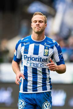 IFK Göteborgs Gustav Engvall deppar