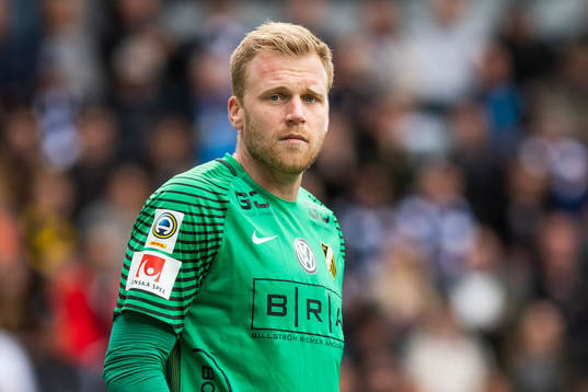 Häckens målvakt Peter Abrahamsson