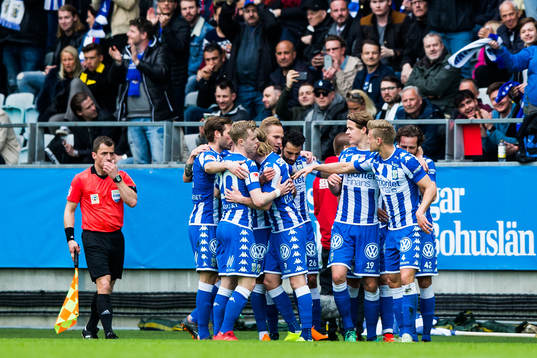 IFK Göteborgs Elias Mar Omarsson jublar